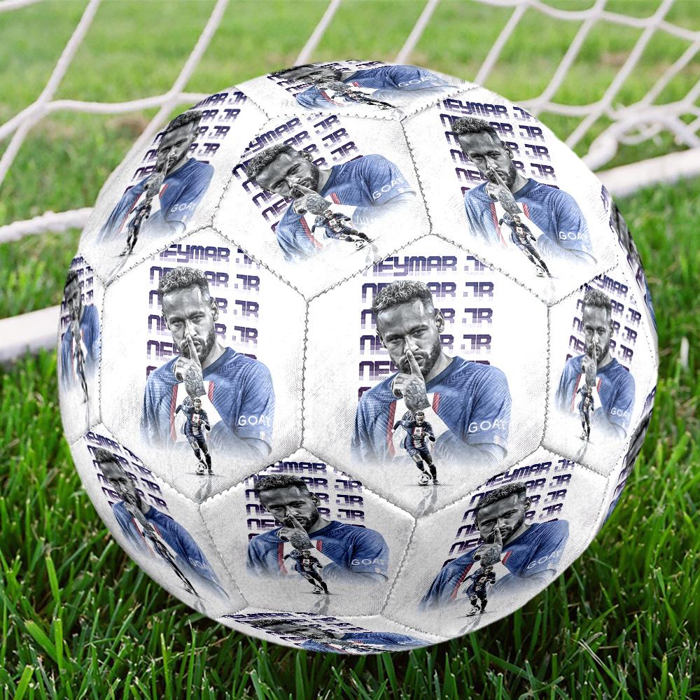 1pc GOAT Neymar Jrs Legacy Size 5 Football Soccer Balls, Competition Sport Football Indoor And Outdoor Training Ball.Q702003 Size 5