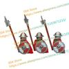 N511U-518U N335-337 Mittelalterliche Burg Ritter Bausteine Figuren Vierseitiger UV-Druck Waffen Zubehör Spielzeug Kindergeschenke F030