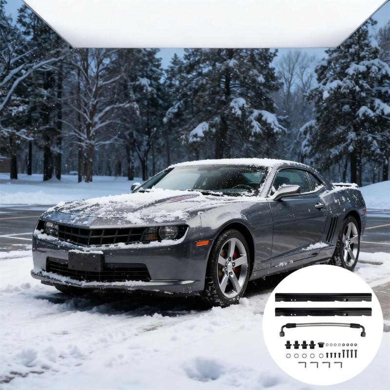 6AN Intake Manifold Fuel Rail Kit for LS6 Engines with High Flow Design Supporting 600 Horsepower and Enhancing Fuel Delivery