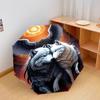1 PC Automatic Folding Umbrella - Handsome Wolves Pattern, Portable & Foldable Design with 8 Ribs, Christmas Birthday Gifts