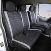 1+2 Koltuk Kılıfları Transporter/Van için Araba Koltuk Kılıfı 2+1 Araba Koltuğu için Evrensel Uyumlu İç Aksesuarlar Araba Koruyucu Kılıf