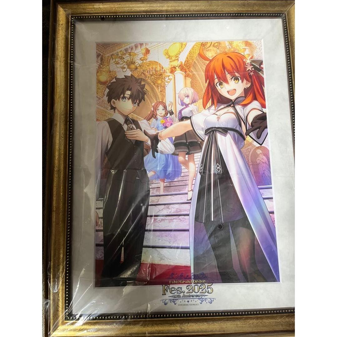 FGO Fes. 2025 Main Visual Character Fine Graph A3