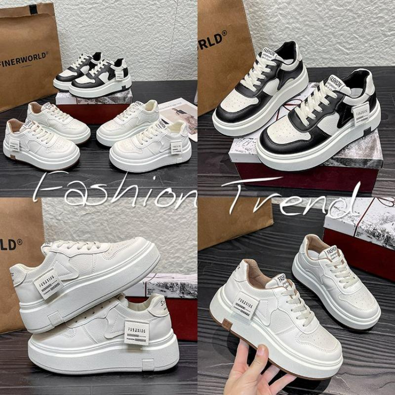 Mode Heißer Verkauf 2025 Frühling Neue Lässige Vulkanisierte Sneaker Mode Weißer Schuh für Frau Atmungsaktive Schuhe Damen Plateau Designerschuhe