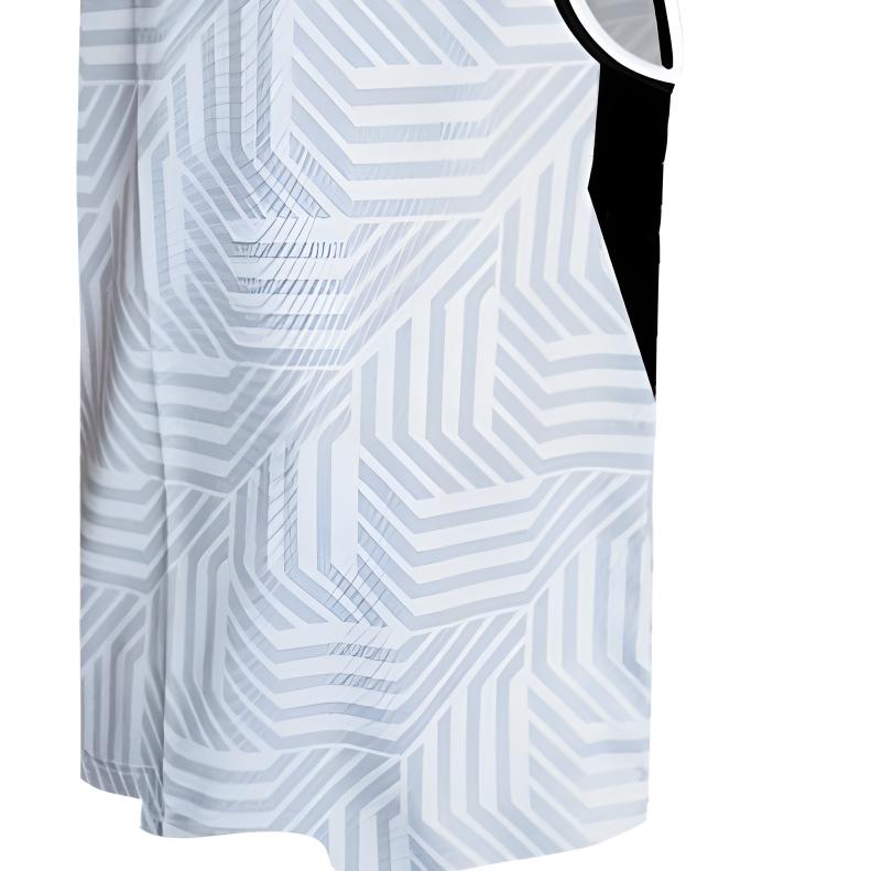 Under Armour Logo Print Atmungsaktives Locker Geschnittenes Basketball Tanktop Herren Tops Weiß 23500102-100