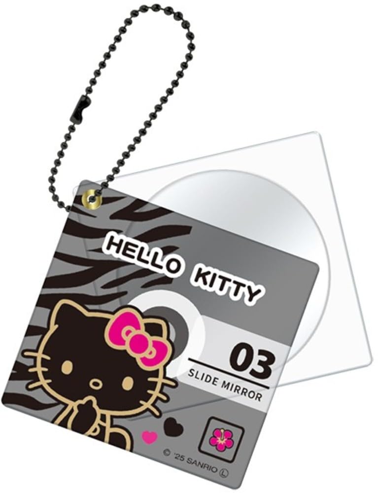 

Crux Sanrio Hello Kitty Зеркало-слайдер в стиле диска, Монохромное 133490