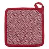 Gant + Manique imprimés 100% Coton - Rouge