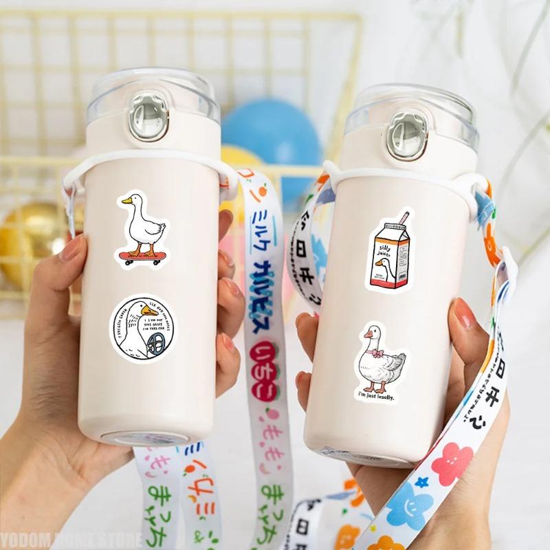 111Pcs Silly Goose Meme Vinyl Decals Funny Stickers For Teens Adults Laptop Bike Water Bottle Scrapbook