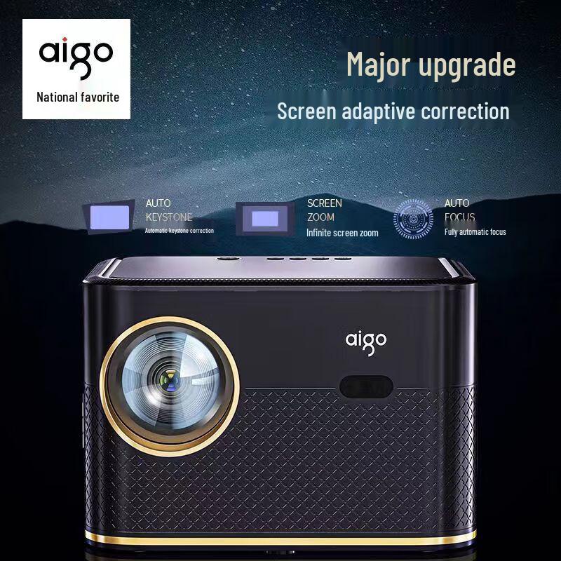 

aigo H126 1080P HD Home & Office Projector (CN version)