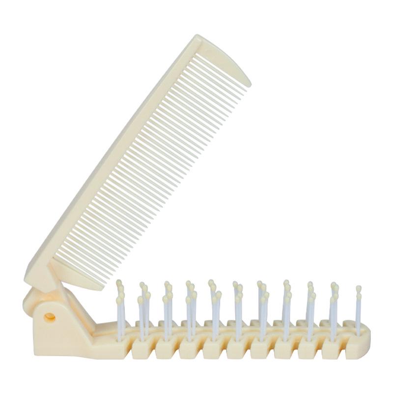 

Портативная детская фантазийная расческа для плетения для девочек бежевый