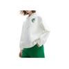 Fila X V&A Museum Collaboration Morgan Series Pattern Printed Hoodie Women Hoodies Cloud-Mushroom-White F11W418203F-WT