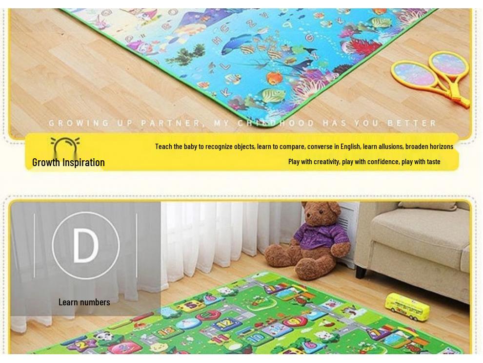 Waterproof Winter Insulating Sleeping Mat: Thickened, Indoor/Outdoor, Moisture-Proof for Floor and Camping Usage.