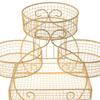 Tiered Wire Basket Stand Multiuse Bread Basket Fruit Bowl Holder Iron Mesh Fruits Stand for Potato Bread Snack Veggie Table