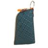 Inden Key Shippo Green with Black [Inden-ya] Case, Deerskin, HISOCA, Pattern, Lacquer, 9405-05-179