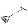Spring Lawn Aerator Spike Tool Carbon Steel 17 Spikes Grass Aerator Tool for Garden