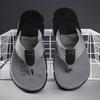 Summer Men's Mixed-color Flip-flops Thick Sole Fashion Breathable Casual Slippers Comfortable Wear-resistant Outdoor Footwear