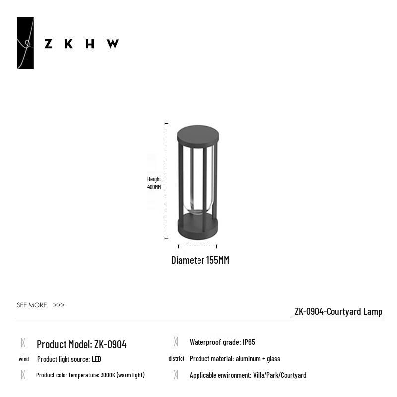 

Weatherproof LED Garden Lamp for Lawn and Landscape