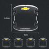 4pcs Transparent Car Door Handle Bowl Protector Film Anti-Scratch Sticker For Chevrolet Colorado Cruze Spark Captiva Malibu Aveo