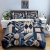 Geometric abstract shapes Bedding Duvet cover sets Duvet covers Pillowcases gifts (1 * Duvet Cover 2 * Pillowcases, without duvet insert)
