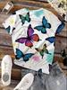 Women's Summer V-Neck Short Sleeve T-Shirt
