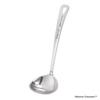 Kai Corporation 25cm Rimmed Stainless Steel Dishwasher Easy to Moomin x SELECT100 DH3206 Ladle, Safe, Clean, Silver,