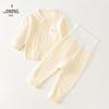 Korean Style Thickened Velvet Baby Coat for Boys and Girls - Autumn/Winter Solid Color Toddler Top