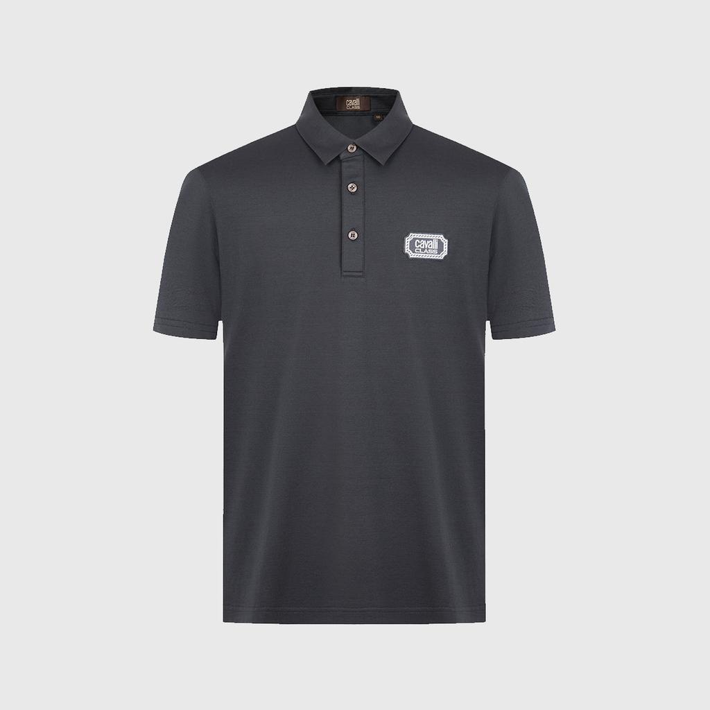 [Personalized Embroidery Classic Simplicity] Spring and Summer Versatile Lapel Men's Short Sleeved Polo Shirt