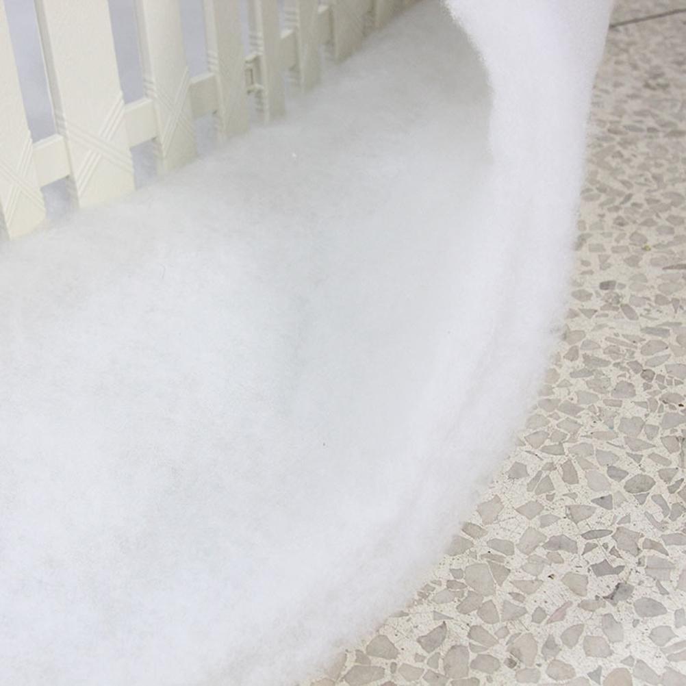 Christmas Snow Cover Blanket  Artificial Cotton Blanket Decorations for Christmas Tree Skirt Tables