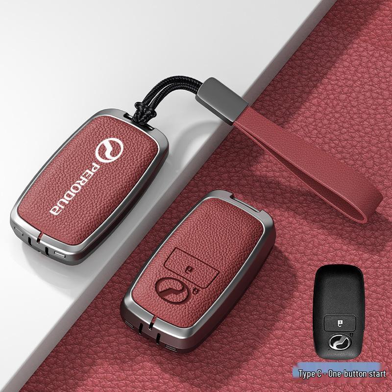 Universal Car Key Case: Fits PERODUA & Toyota Remotes, Key Shell Protection for Men & Women