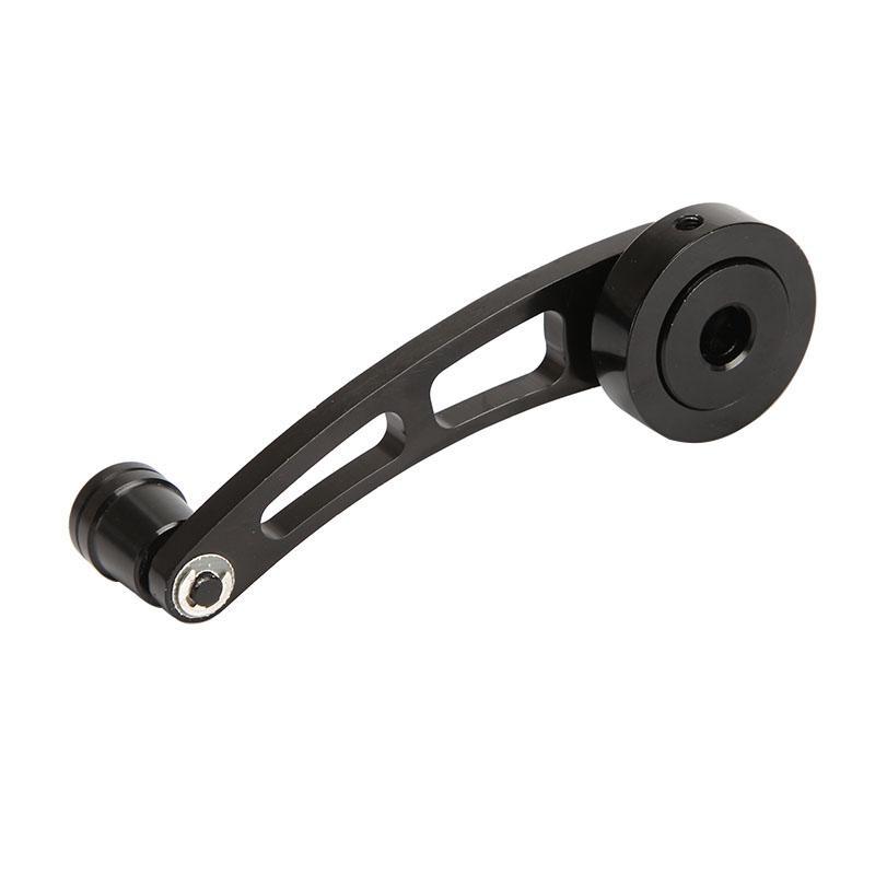Universal Car Accessories Window Handle Crank Aluminum Alloy Winder Handle Crank Riser Silver/Black