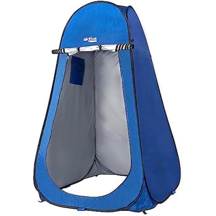 Shower Tent - AKTIVE - 62162 - 120x120x190 Cm - Blue - Automatic Assembly