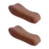 2 Pezzi Cuscinetti Ergonomici per Braccioli Cuscini per Braccioli Cuscinetti per Braccia Rimovibili Cuscinetti Lavabili per Braccioli Cuscini di Supporto per Gomiti per Sedia da Scrivania
