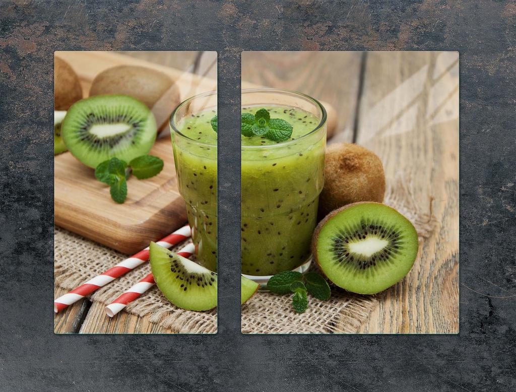 SZKLANA PŁYTA OCHRONNA NA KUCHENKĘ 70x52 KIWI