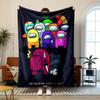 Among Us Soft and comfortable flannel Suitable for sofas living rooms outdoor camping travel and also makes a great anniversary gift