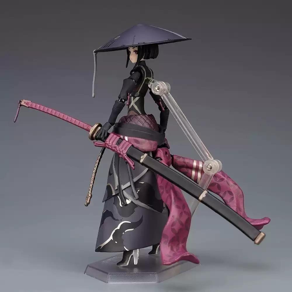 Figma 549# Ronin Wandering Samurai Mecha Musume Articulated Action Figure Female Figure Ornament Toy