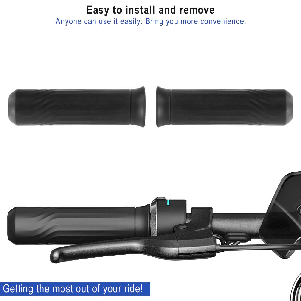 Front Handlebar Grips Hand Rubber Pedal Electric Scooter for Niu KQi3 KQi2 Anti-Slip Handlebar Grip Settle Handle Grips Parts