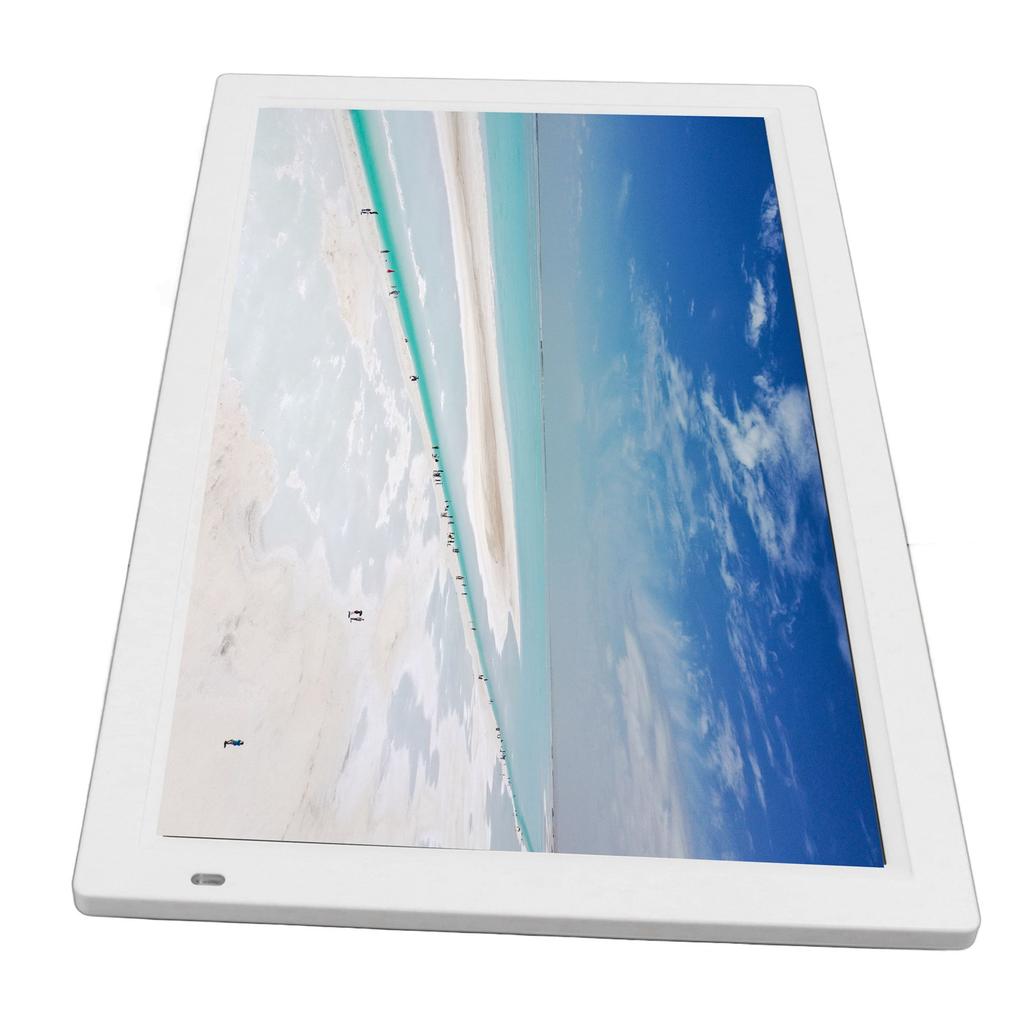 23,6 Zoll Digitaler Bilderrahmen 16:9 IPS Display 1920x1080 Unterstützt Video Ton Bild Elektronisch