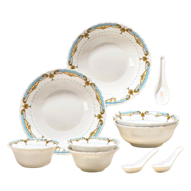 Corelle Rococo 10-Piece Glass Dinnerware Set