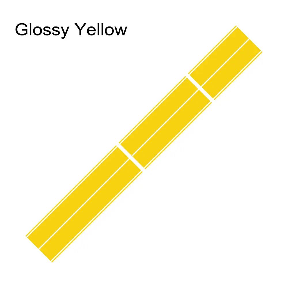 Für Ford Mustang Ecobosst Shelby GT Auto Motorhaube Dach Heck PVC Aufkleber Streifen Styling Vinyl Folie Dekor Aufkleber Set Auto Zubehör