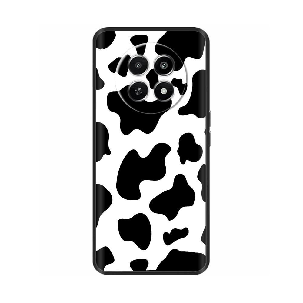 Für Realme 12 5G 12X Handyhülle Cover Blumen Aufdruck Weiches Schwarzes TPU Fundas Für Realme12 12 X Bumper Schale Para Coque Etui Capas