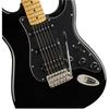 Fender Squier by E-Gitarre Classic Vibe Maple Black mit Softcase '70s Stratocaster® HSS, Griffbrett,
