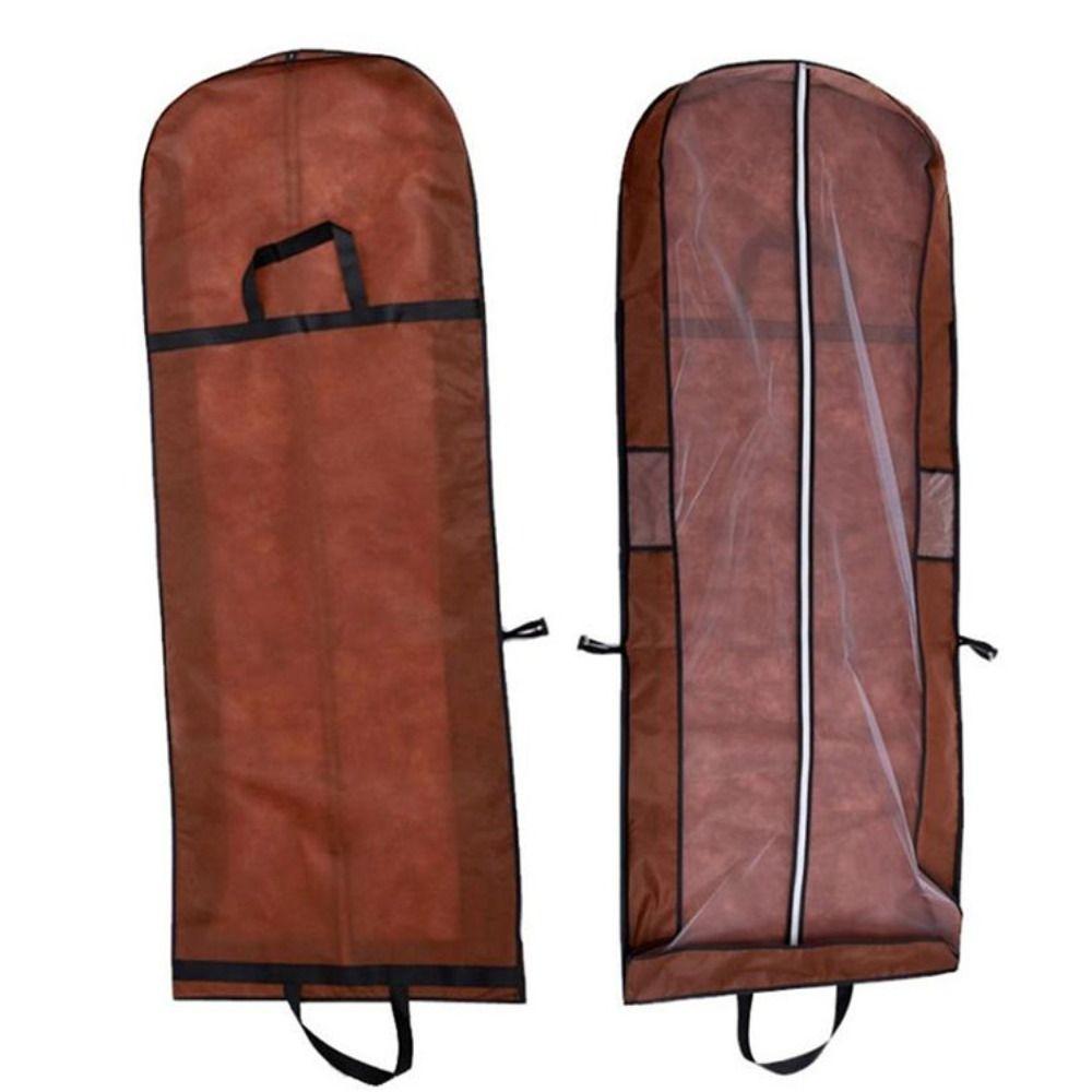 180cm Gown Dustproof Cover Long Clothes Storage Bags Portable Wedding Dress Dust Cover  for Bride