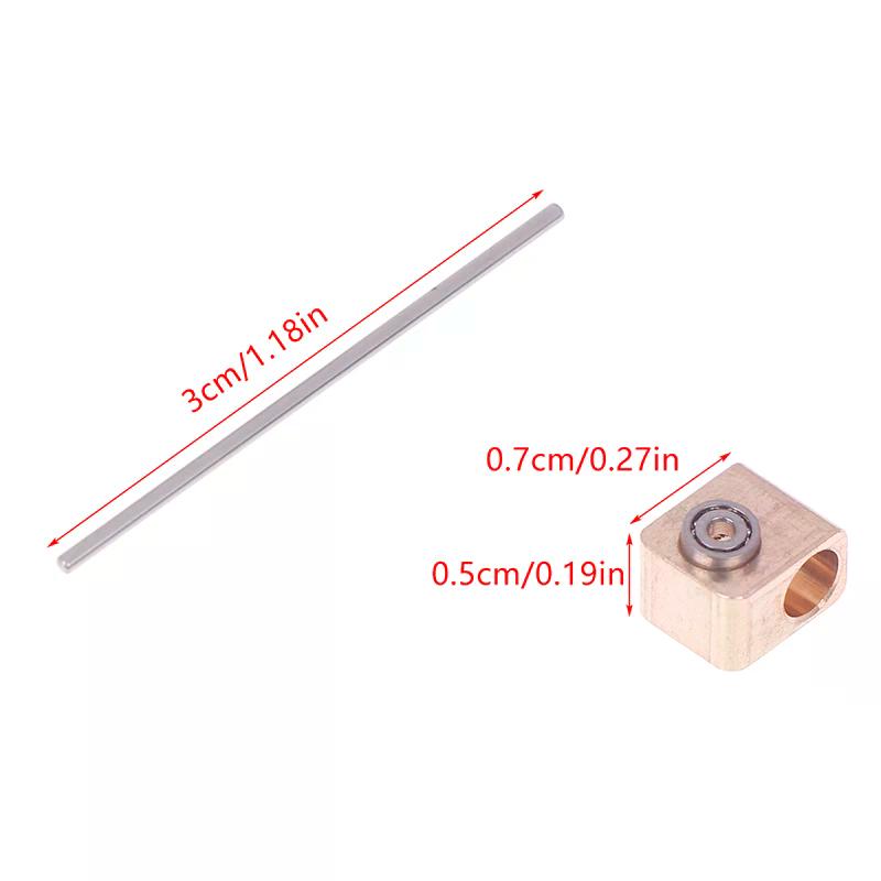 0.2M Turbine Worm Gear Micro 90° Transmission Box 12-Times Reduction Mechanism Gearbox DIY Car Model