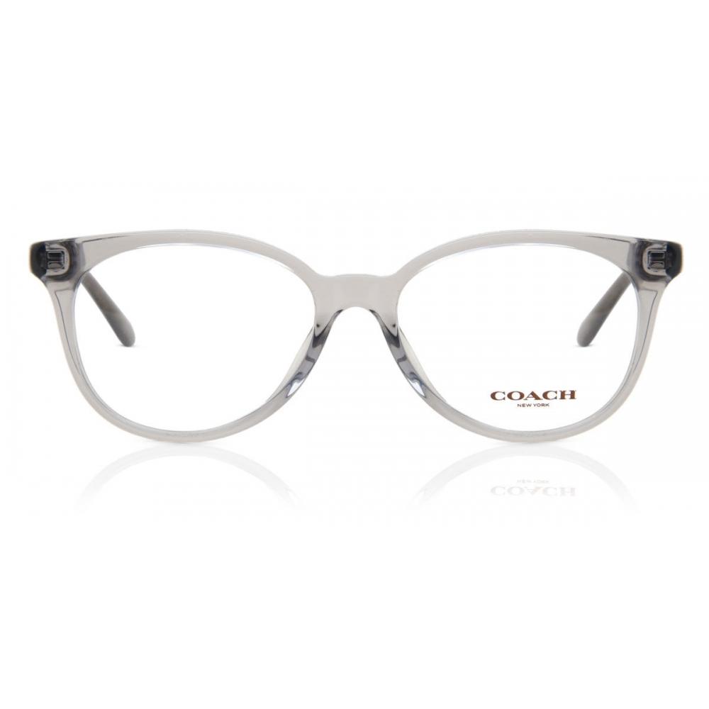 

Coach Hc6138u 5176 Women Eyeglasses Transparent Grey/52