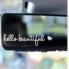 Self-Adhesive Car Mirror Stickers Vinyl Auto Mirror Stickers New Car Window Decal