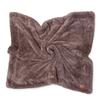 Warm Baby Blanket 90X100 Double Layer For Stroller Crib Brown