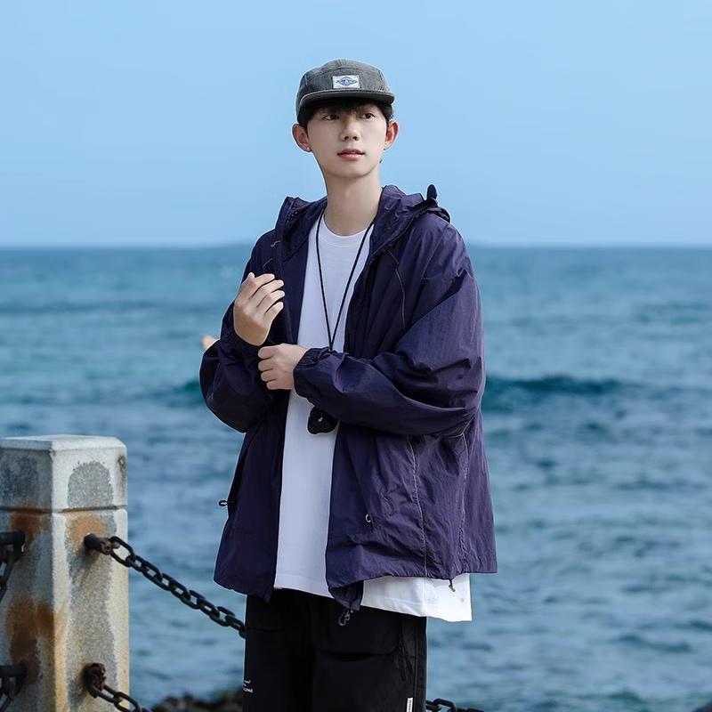 

XIN SHENG XIANG Unisex Cooling Sun Protection Hooded Jacket