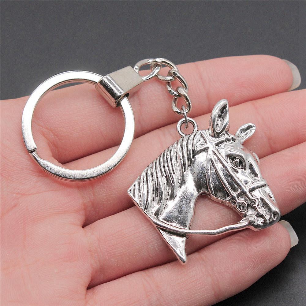 Elephant And Horse Keychains Male Jewellery Mother's Day Aesthetic Crafts