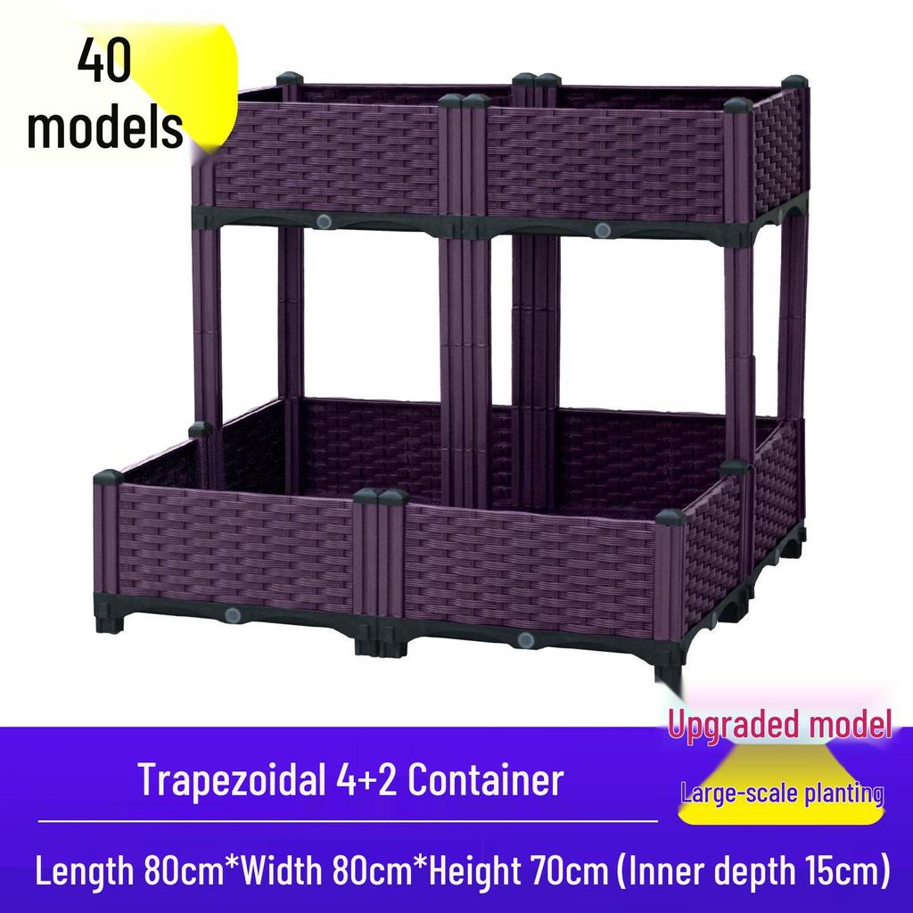 Extra Large Outdoor Balcony & Rooftop Vegetable Planter Box