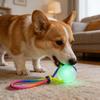 Interactively Pet Ball Flashing Rolling Jumping Waterproof Dog Chew Toy Ball for Aggressive Chewers