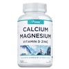 Magnesium, Calcium, Zinc, and Vitamin D Complex Nutritional Capsules: Minerals, Muscle Support, Strong Bones, Suitable for Adults